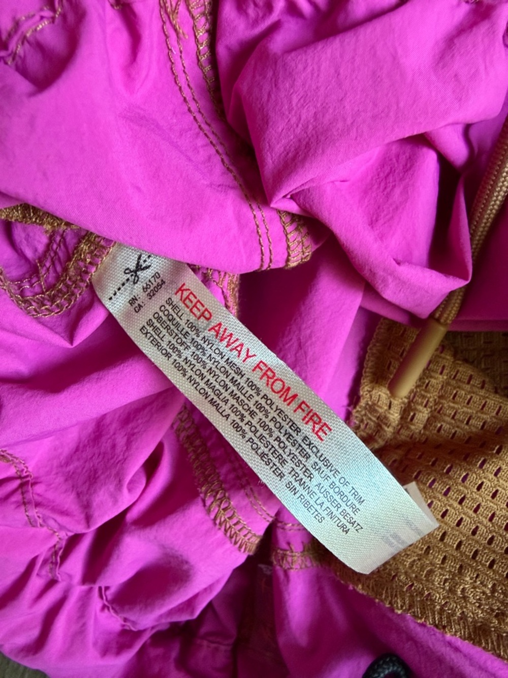 FP Movement By Free People in the Wild Nylon Hiking Magenta Pants Size: XL - Picture 3 of 14